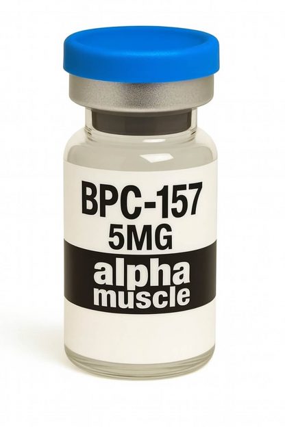BPC-157 5mg peptide vial for injury recovery and healing