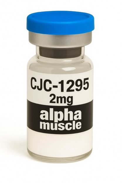 CJC-1295 DAC 2mg peptide vial for sustained growth hormone release