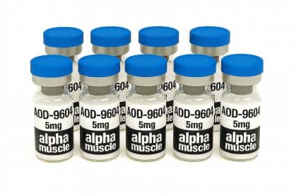 AOD-9604 5mg peptide vials for fat loss research