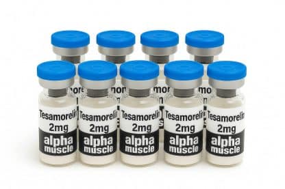 TESAMORELIN 2mg – 10 Vials – Alpha Muscle GHRH Peptide