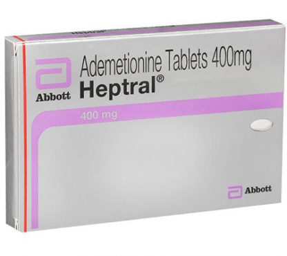Heptral 400mg – 10 Tablets – Liver Protection and Mood Support