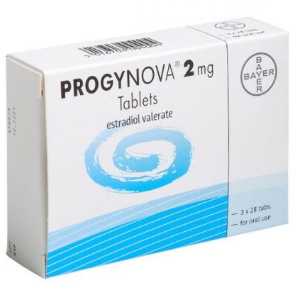 Bayer Progynova 2mg Estradiol Tablets – 28 Pack – HRT & Menopause Support