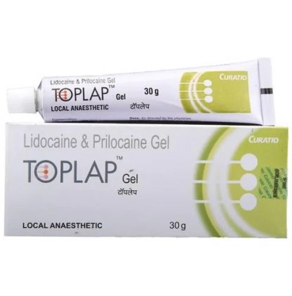 Toplap Gel – 2.5% Lidocaine + 2.5% Prilocaine – Topical Anesthetic by Curatio