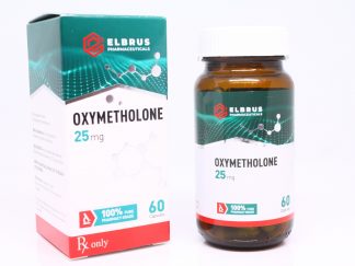 Elbrus Anadrol Oxymetholone 25mg – 60 capsules for mass and strength