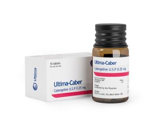 Ultima Cabergoline 0.25mg tablets – dopamine agonist for prolactin control