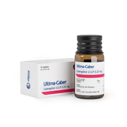 Ultima Cabergoline 0.25mg tablets – dopamine agonist for prolactin control