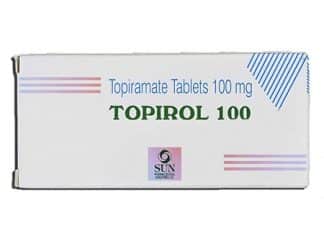 Topirol 100mg (Topiramate) Tablets – Sun Pharma – 10 Count