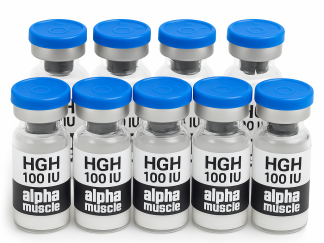 Alpha Muscle HGH 100IU – Pharmaceutical-Grade Somatropin Kit