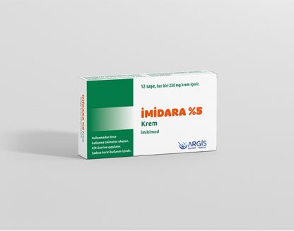 Imidara 5% Imiquimod Cream – 12 Sachet Box by Argis