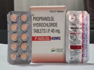 Propranolol 40mg tablets by Healing Pharma – Beta blocker for anxiety and heart health