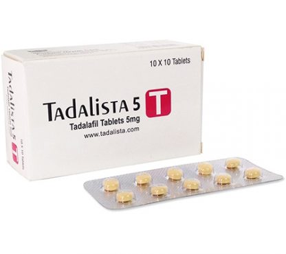Tadalista 5 mg Tadalafil tablets – daily use ED treatment