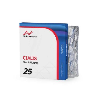 Nakon Medical Cialis – 25mg Tadalafil Tablets (50 Count)