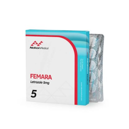 Nakon Letrozole 5mg (Femara) Tablets – 50 Count – Aromatase Inhibitor for Estrogen Control