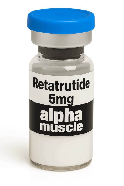 Retatrutide 5mg Lyophilized Peptide – Triple Agonist for Weight Loss