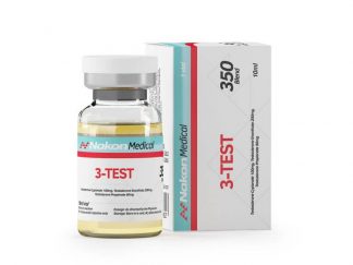 Nakon 3-TEST 350 – Testosterone Prop, Cyp, Enanthate Testosterone Blend – 10ml Vial