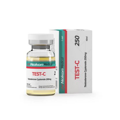 Nakon Testosterone Cypionate 250mg/ml – 10ml Vial