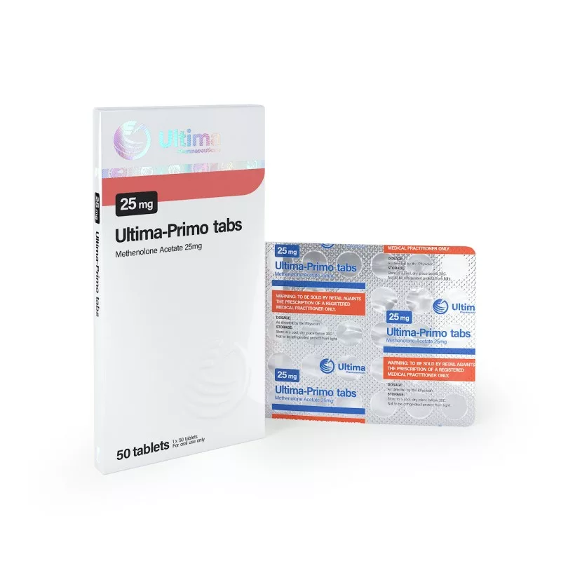 Ultima Primo Tabs – Methenolone Acetate Oral Steroid 25mg (50 Tablets)