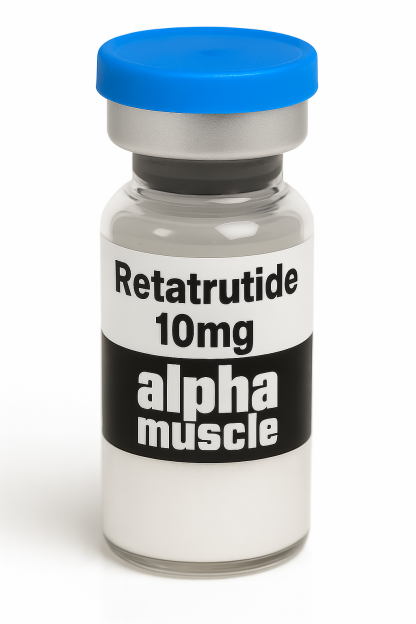 Retatrutide 10mg – Freeze-Dried Triple Agonist Peptide Vial