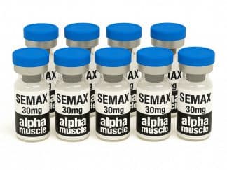 SEMAX 30mg nootropic peptide vials – 10 vial kit for focus and memory research