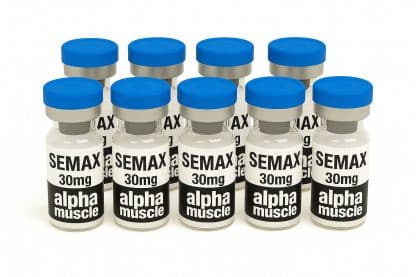 SEMAX 30mg nootropic peptide vials – 10 vial kit for focus and memory research