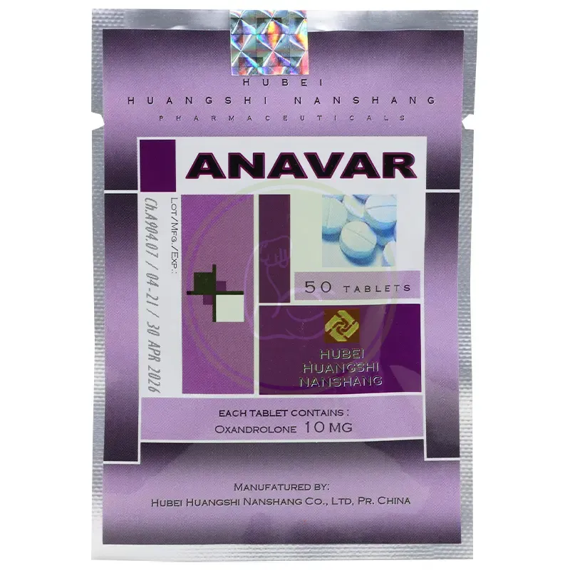 HUBEI Anavar 10mg – 50 Tablets of Oxandrolone