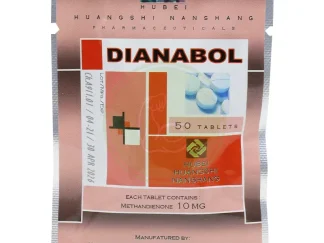 HUBEI Dianabol 10mg – Methandienone Tablets – 50 Count