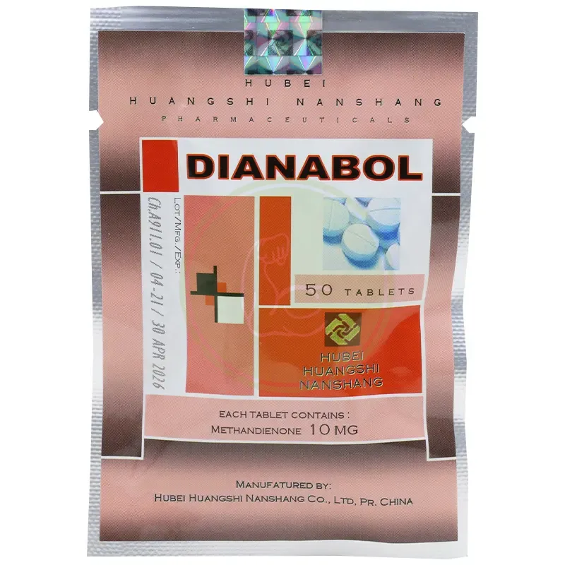 HUBEI Dianabol 10mg – Methandienone Tablets – 50 Count