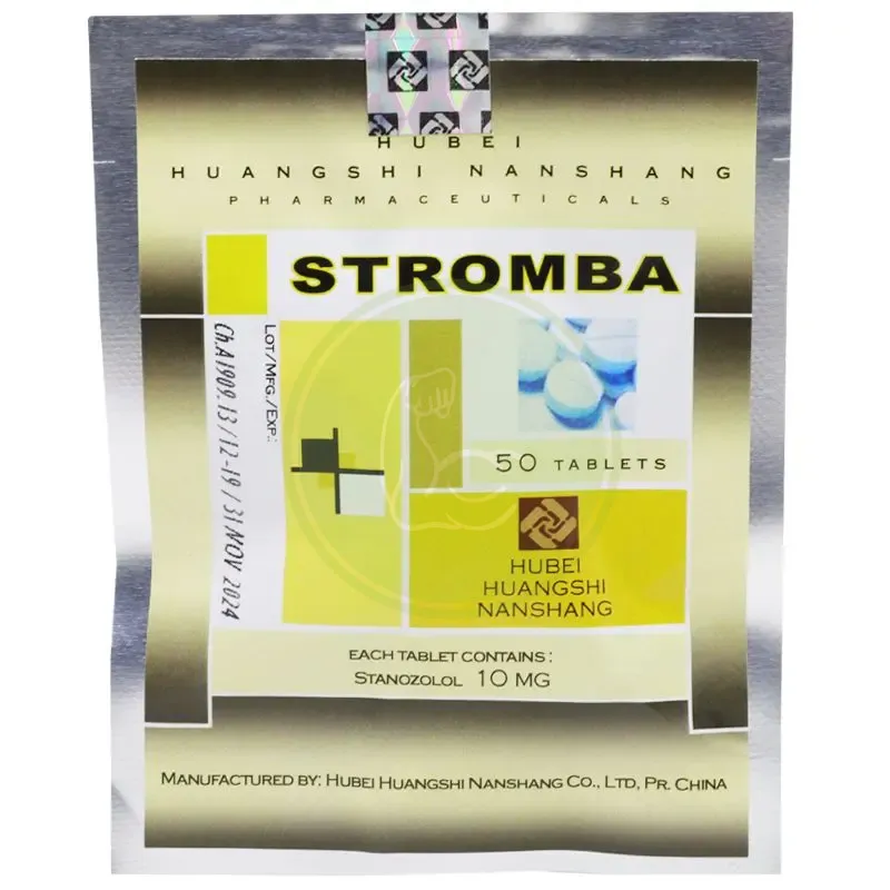 HUBEI Winstrol 10mg – Stanozolol Tablets (50 Count)