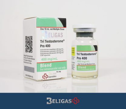 Beligas Test 400 – Tri Testosterone Blend 400mg vial and packaging