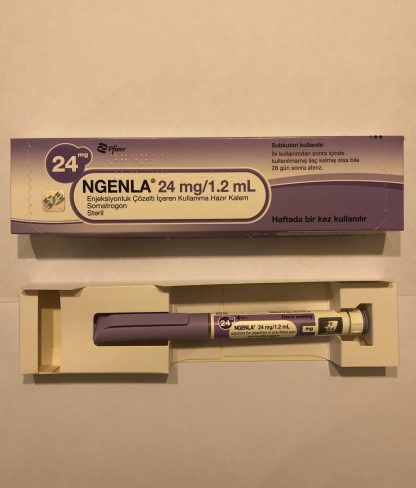 Pfizer Ngenla 24mg Somatrogon Pen – long-acting HGH treatment