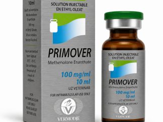 Vermodje Primover Methenolone Enanthate 100mg/ml 10ml injectable vial and box