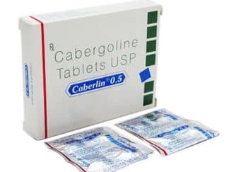 Caberlin 0.5mg – 8 Tablets Cabergoline by Sun Pharma