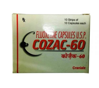 Cozac 60mg – Fluoxetine Tablets – Consern Pharma – Generic Prozac