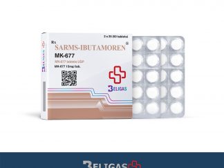 Beligas MK-677 Ibutamoren 15mg – GH Boosting Tablets – 50 Tabs