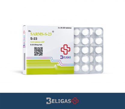 Beligas S-23 20mg – Advanced Cutting & Hardening SARM – 50 Tablets