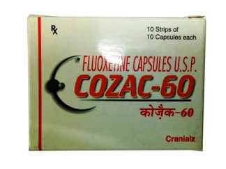 Cozac 60mg – Fluoxetine Tablets – Consern Pharma – Generic Prozac