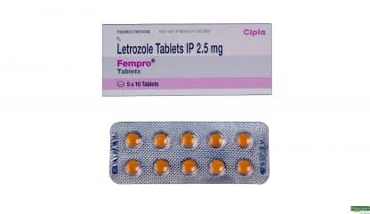 Fempro (Letrozole) 2.5mg Tablets – Aromatase Inhibitor by Cipla
