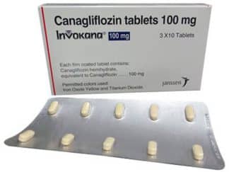 Invokana 100mg Canagliflozin Tablets – Type 2 Diabetes Control by Janssen Cilag