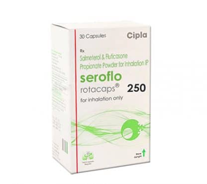 Seroflo 250 Rotacaps – Cipla Fluticasone Salmeterol Capsules