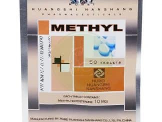 Hubei Methyltestosterone 10mg Tablets – 50 Count