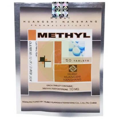 Hubei Methyltestosterone 10mg Tablets – 50 Count