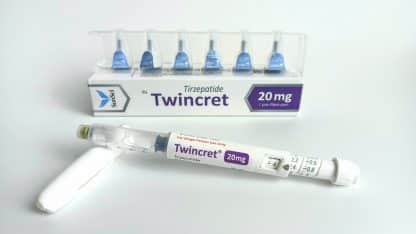 Sun Sci Twincret Tirzepatide 20mg/3ml pre-filled injection pen for weight loss and glycemic control