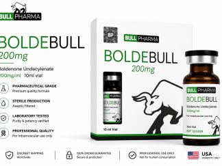 Bull Pharma Boldebull 200mg Boldenone Undecylenate 200mg/ml 10ml vial with product box