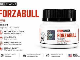 Bull Pharma FORZABULL 5mg Tadalafil 50 oral tablets container
