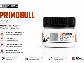 Bull Pharma Primobull 25mg Methenolone Acetate 50 Tablets